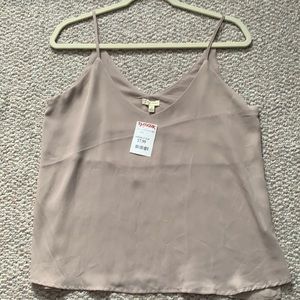 Iilly white new with tags beige tank top